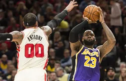 Avec le distributeur LeBron James, les Lakers retrouvent la victoire à Portland