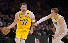 Luka Doncic débute sa vie aux Lakers en giflant le Jazz
