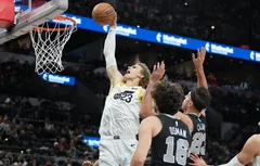 Malgré le retour de Victor Wembanyama, le Jazz fait la chanson aux Spurs