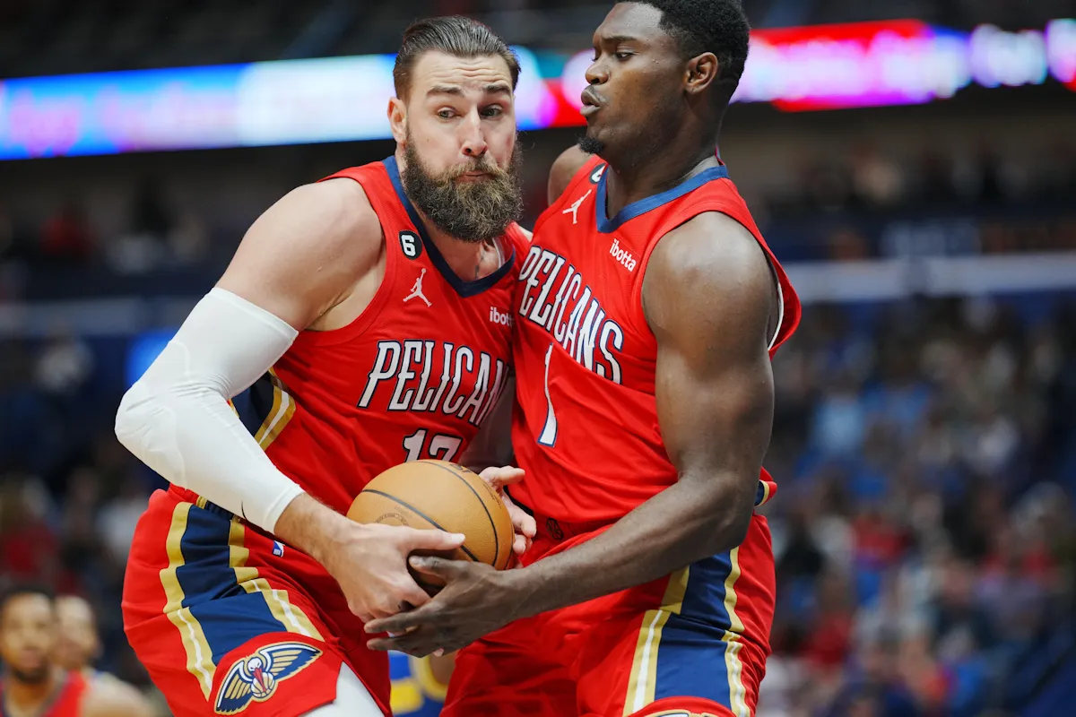 Zion Williamson Jonas Valanciunas