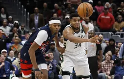 Les Bucks battus à Washington, Giannis préfère se taire…