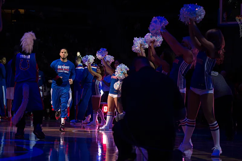 NBA Pistons v Clippers 018
