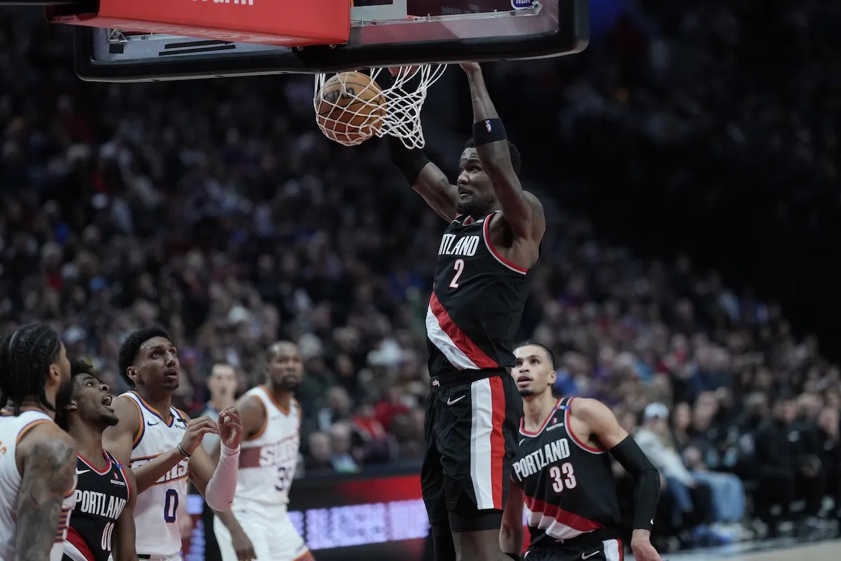 Blazers Deandre Ayton