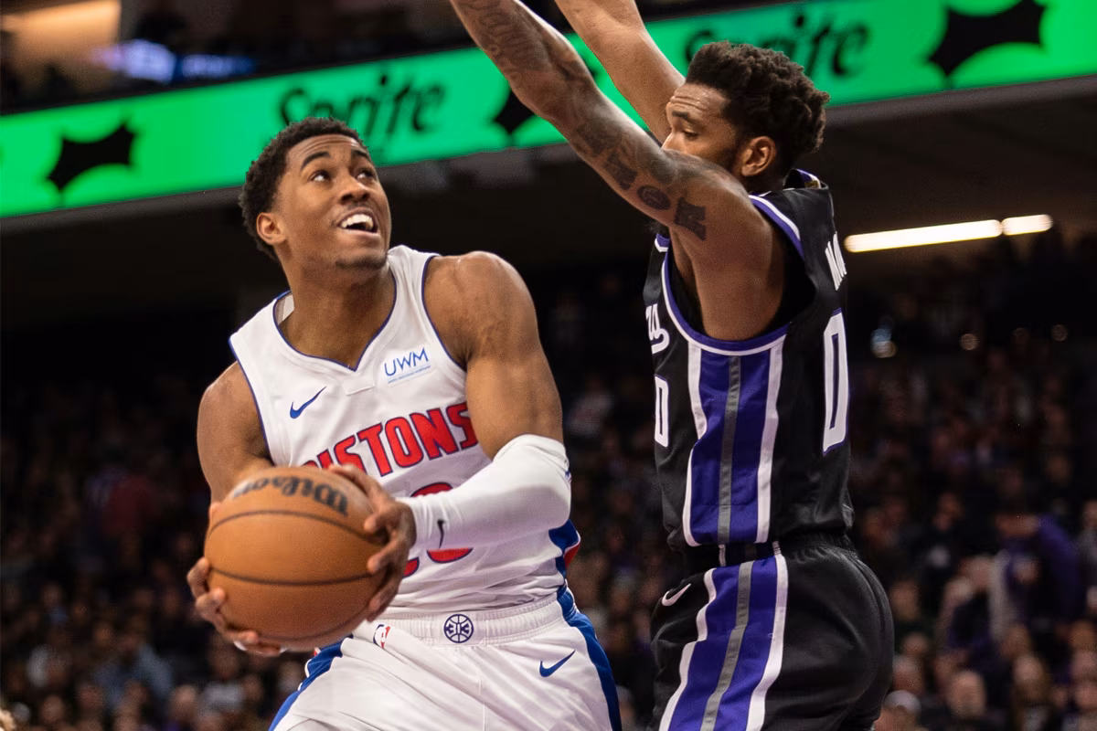 Jaden Ivey face aux Kings