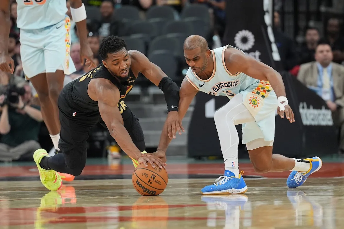 Donovan Mitchell Chris Paul