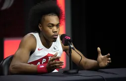 Scottie Barnes a planché sur ses devoirs de vacances en communication