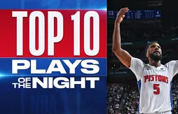 Le Top 10 de la nuit | Le poster de Malik Beasley sur OG Anunoby