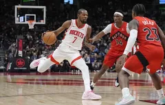 Kevin Durant et ses Rockets trop grands pour les Raptors