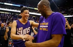 Devin Booker a réalisé son rêve : jouer contre son idole, Kobe Bryant