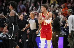 Trae Young sanctionné pour son comportement envers les arbitres