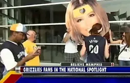 Memphis – San Antonio : la tête géante d’Eva Longoria censurée !