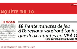 En kiosque : Le 10 Sport s’interroge sur le vrai niveau des Français de la NBA
