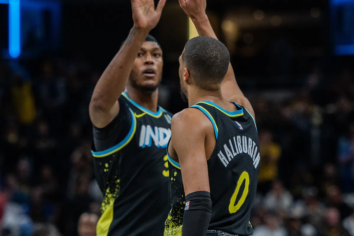 Tyrese Haliburton et Myles Turner