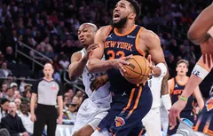 Karl-Anthony Towns et Josh Hart en trois dimensions face aux Mavs