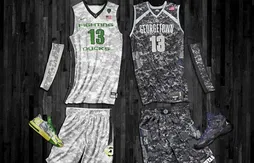 Des maillots “camouflage” pour Georgetown et Oregon