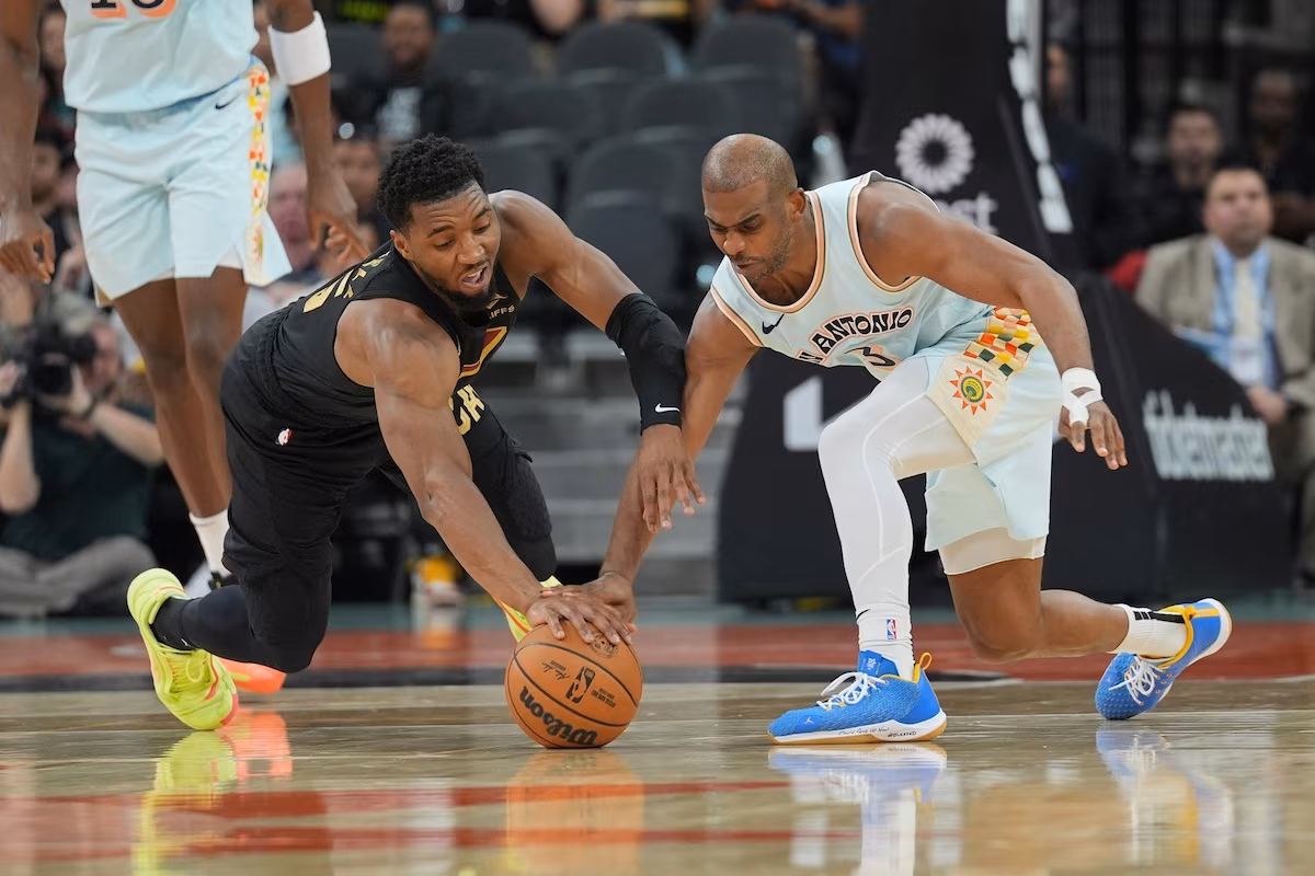 Donovan Mitchell Chris Paul