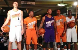 Les Suns présentent leurs trois nouveaux maillots