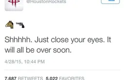 Les Rockets virent leur community manager suite à “l’affaire du tweet”