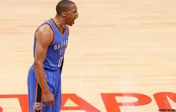 Kevin Durant absent, Russell Westbrook a progressé comme leader