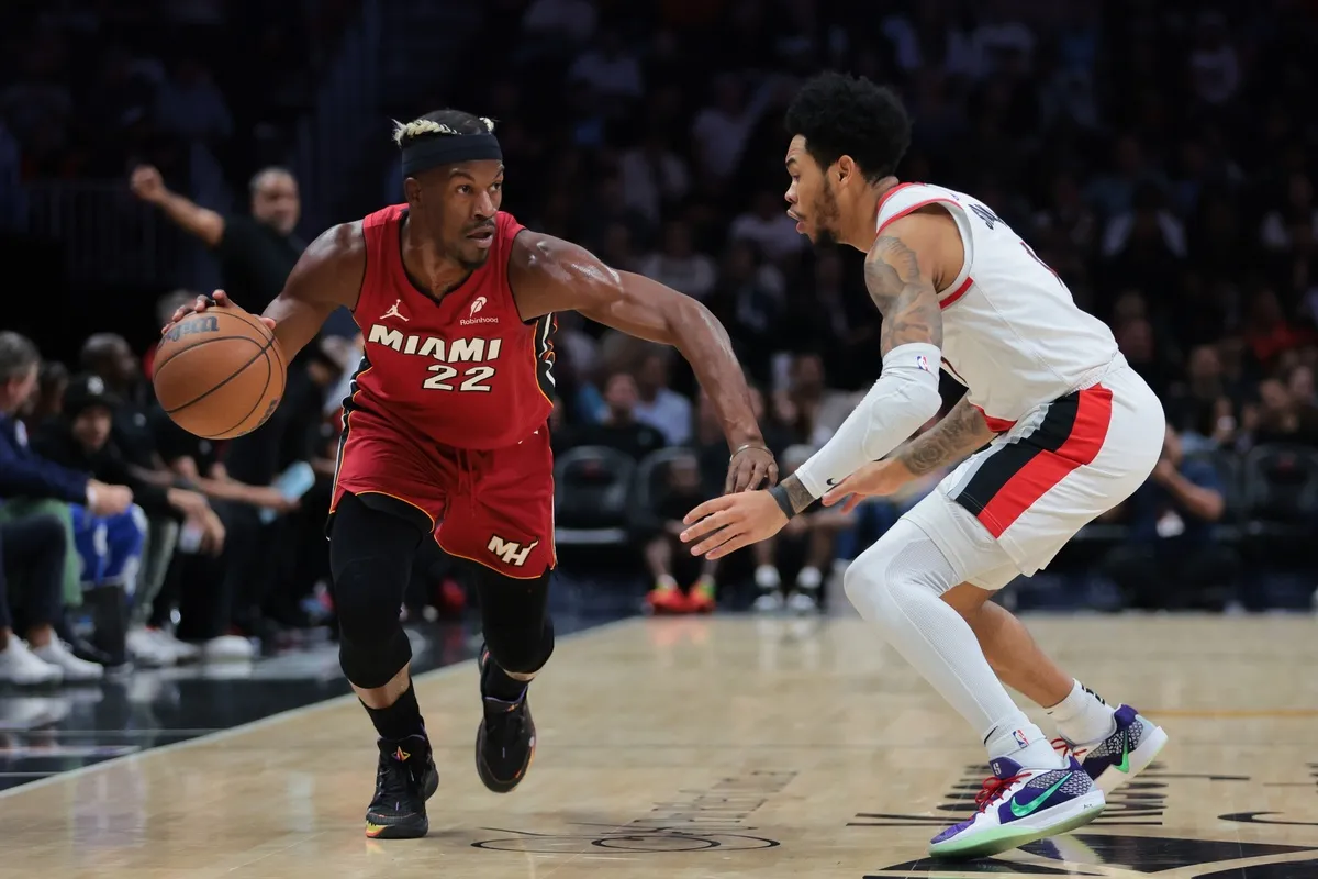 Jimmy Butler et le Heat face aux Blazers