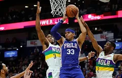 Les Sixers évitent le pire à la Nouvelle-Orléans