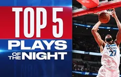 Le Top 5 de la nuit | Rudy Gobert met Coby White sur le poster