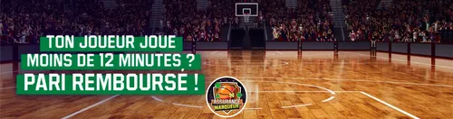 Récupérez en cash vos paris NBA s'ils sont remboursables