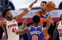 Faciles vainqueurs à Detroit, les Knicks grimpent à la 4e place