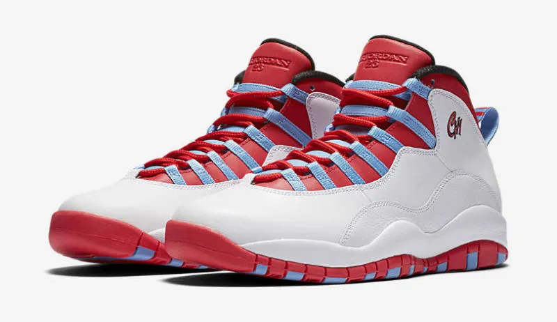 Les premières images de la Air Jordan X Retro Chicago