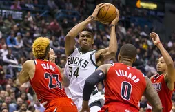 Giannis Antetokounmpo voit triple et ses Bucks terrassent Portland