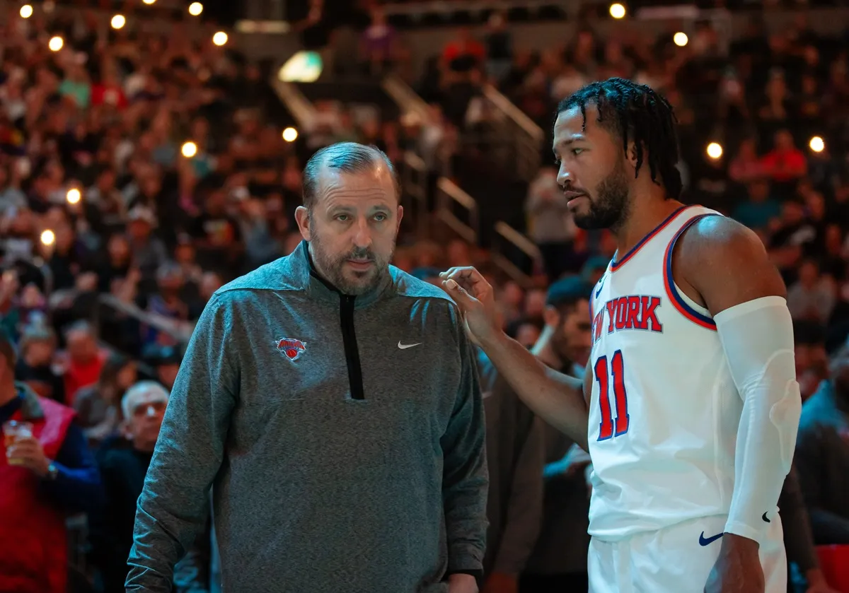 Jalen Brunson et Tom Thibodeau