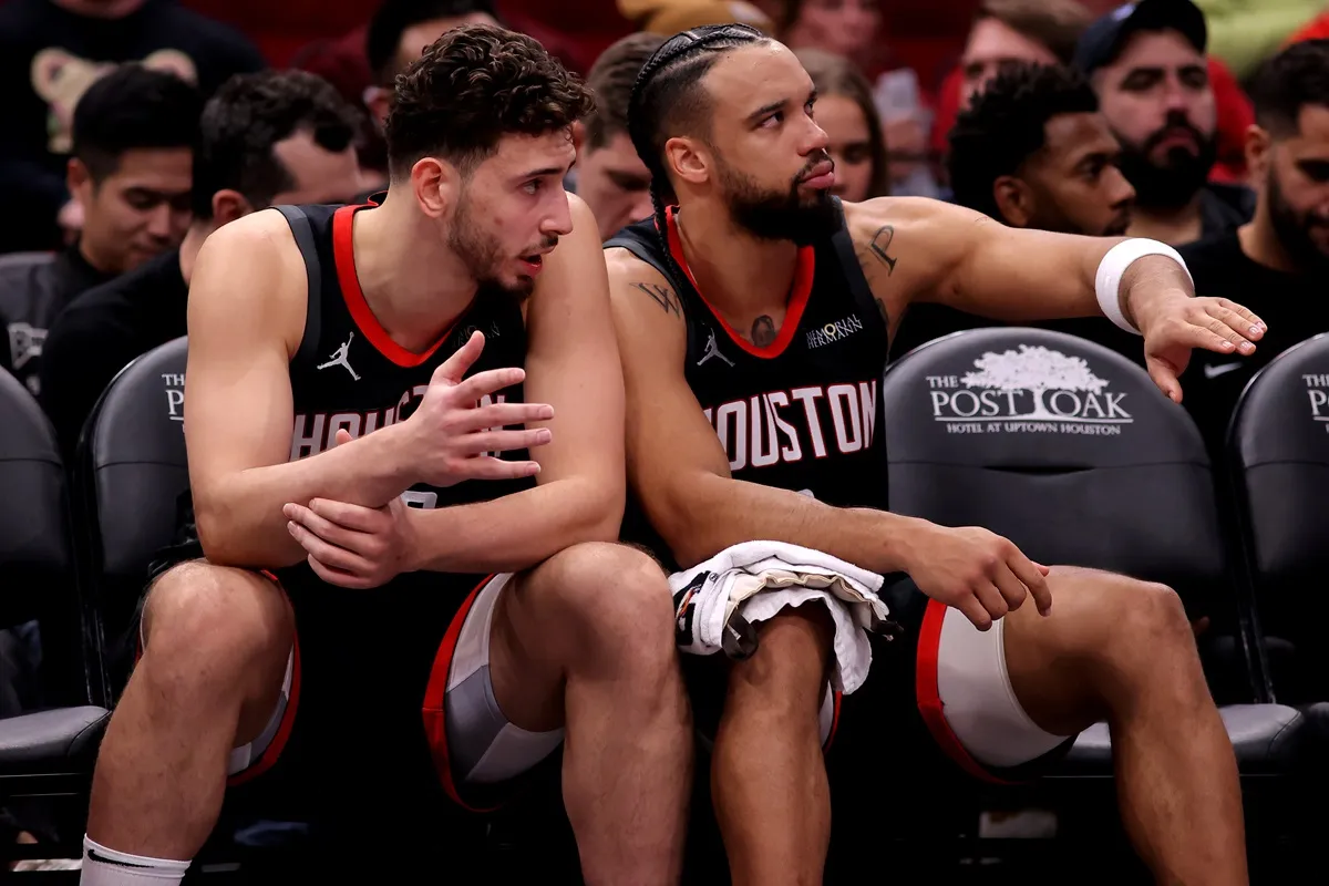 Alperen Sengun et Dillon Brooks Ime Udoka
