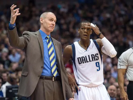 Rick Carlisle et Rajon Rondo