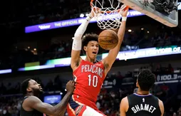 Zion Williamson proclame Jaxson Hayes meilleur dunkeur des Pelicans