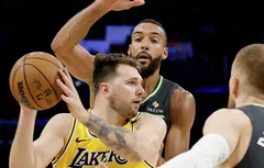 Face aux Lakers, le “dragon” Rudy Gobert a fait parler la poudre