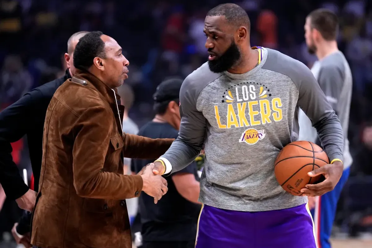 LeBron James et Stephen A. Smith
