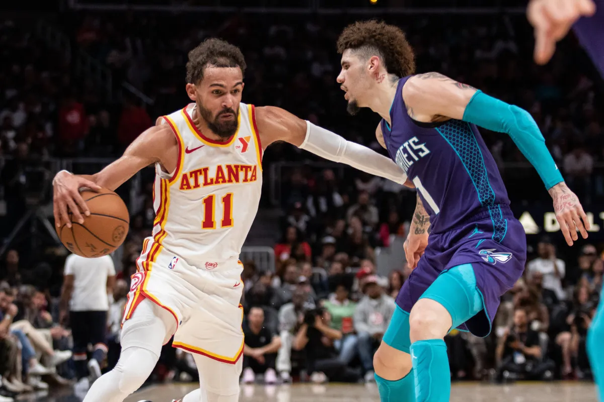 Trae Young et LaMelo Ball