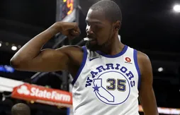 Kevin Durant à 100% sûr de rester aux Warriors