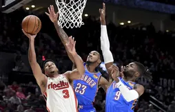 Carmelo Anthony et les Blazers enchaînent à la maison avec un succès facile contre le Thunder