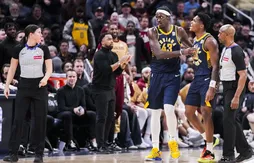 Bennedict Mathurin suspendu après son craquage face à une arbitre