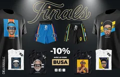 Spécial Finals NBA : -10% sur toute la boutique DearBBall