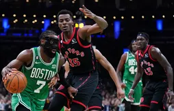 Les Raptors loupent une très belle occasion face aux Celtics