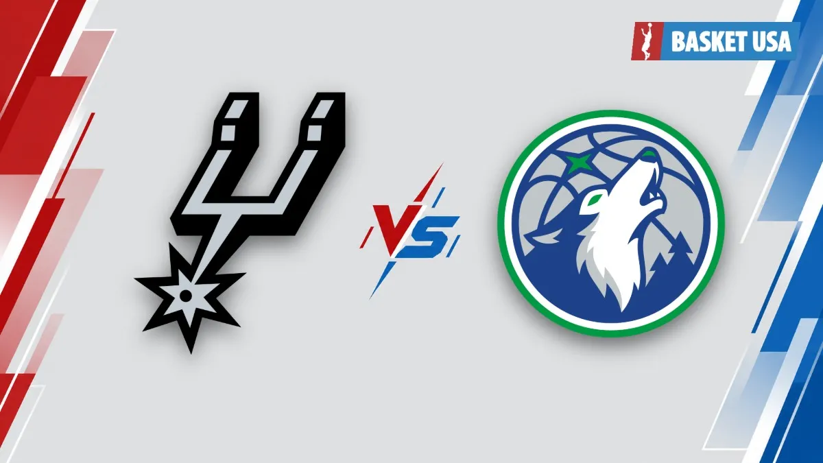 San Antonio Spurs - Minnesota Timberwolves : paris joueurs, état des blessures et pronostic | NBA