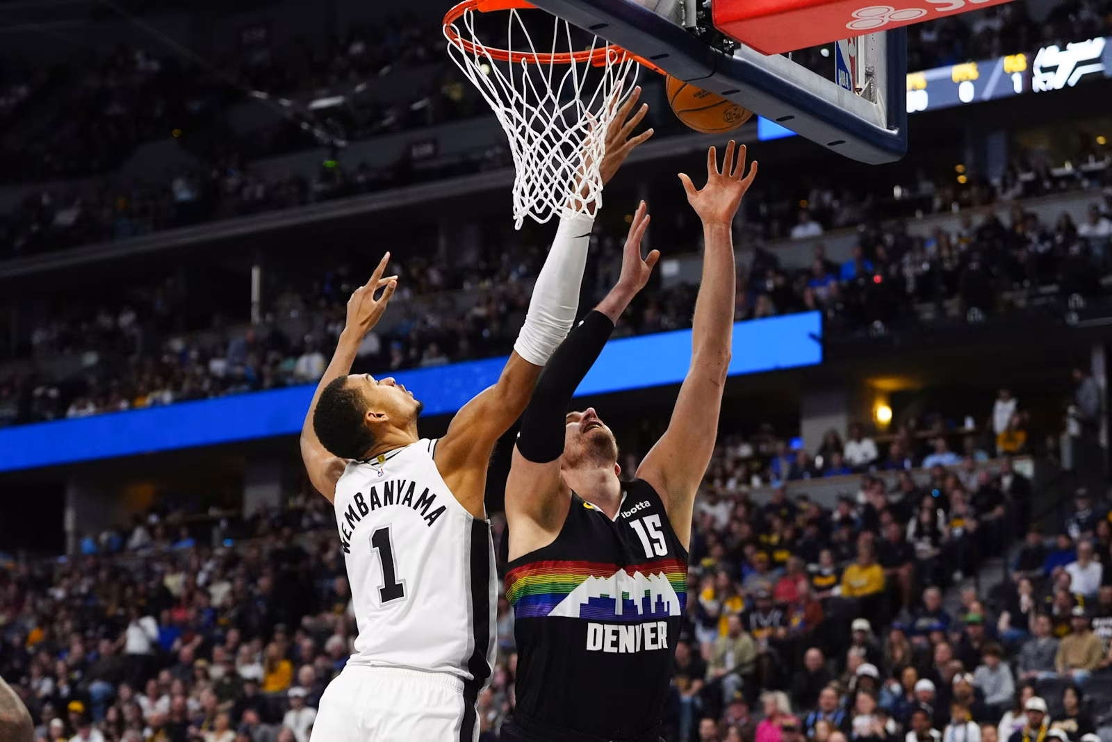 wembanyama jokic nuggets spurs
