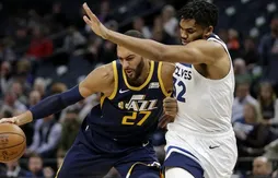 Rudy Gobert et le Jazz prennent leur revanche sur les Wolves