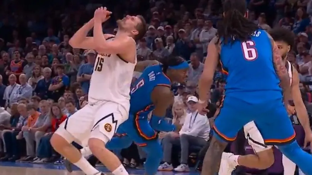 Lu Dort et Nikola Jokic