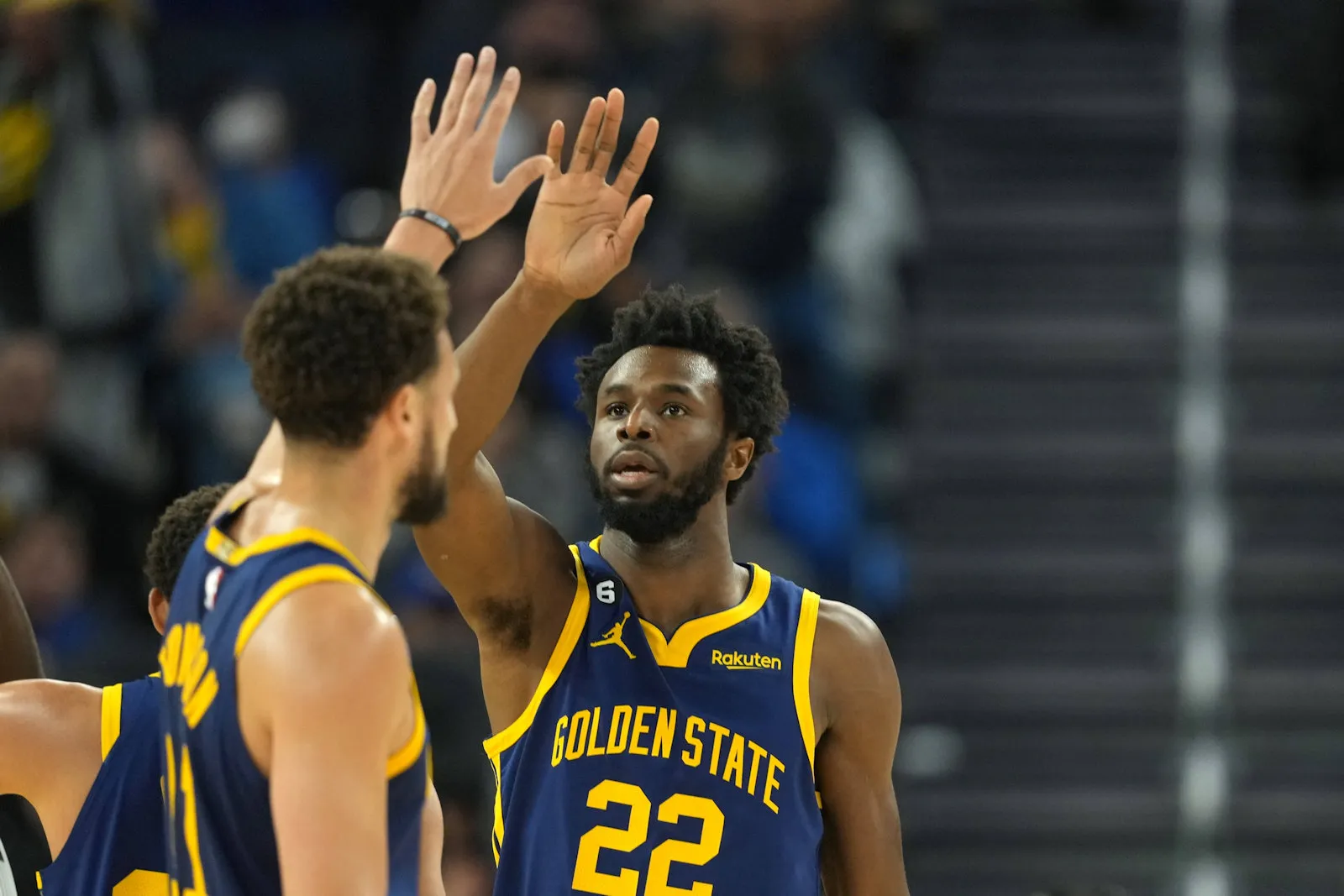 Klay Thompson et Andrew Wiggins, les retrouvailles