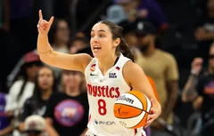 Georgia Amoore prend feu et éteint le Mercury