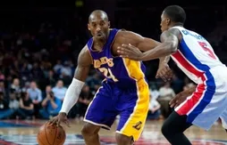 Pistons – Lakers : la victoire et un triple double négatif pour Kobe Bryant