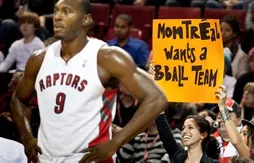 Un candidat à la mairie de Montréal fait campagne pour une franchise NBA